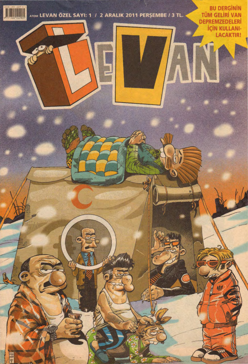 Atom 2011 Sayı 01 LeVan Özel Sayı PDF İndir – Levent Cantek ve Kolektif