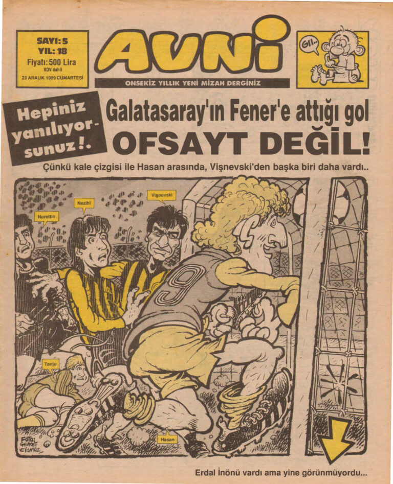Avni Sayı 005 Kitap Kapağı