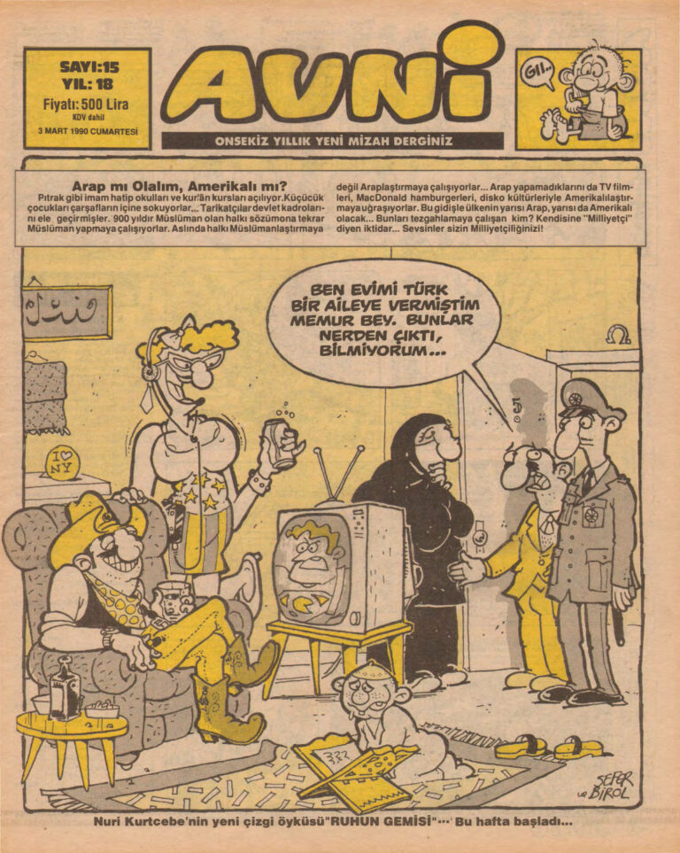 Avni Sayı 015 Kitap Kapağı