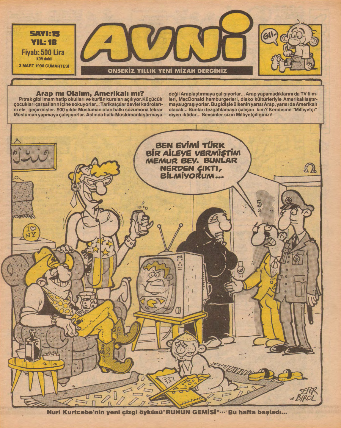 Avni Sayı 015 PDF İndir – Oğuz Aral
