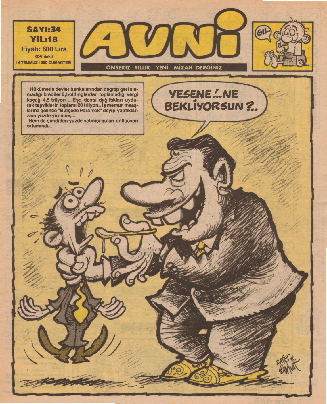 Avni Sayı 034 PDF İndir – Oğuz Aral