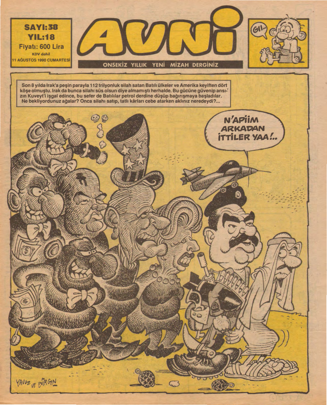 Avni Sayı 038 PDF İndir – Oğuz Aral