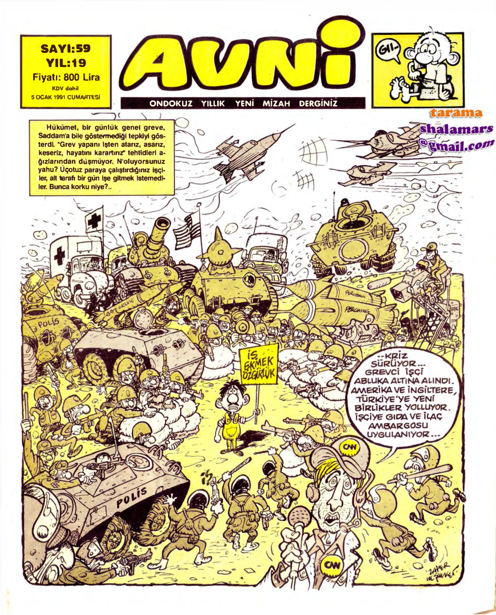 Avni Sayı 059 PDF İndir – Oğuz Aral
