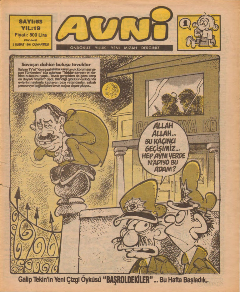 Avni Sayı 063 Kitap Kapağı