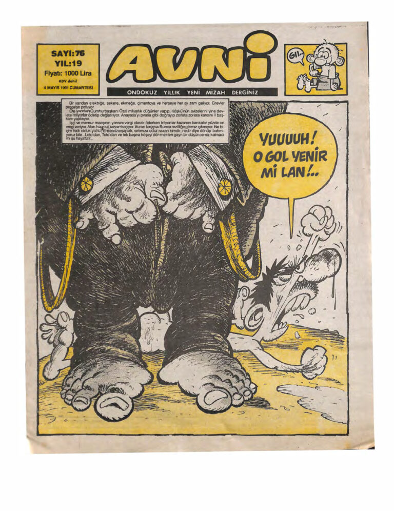 Avni Sayı 076 Kitap Kapağı