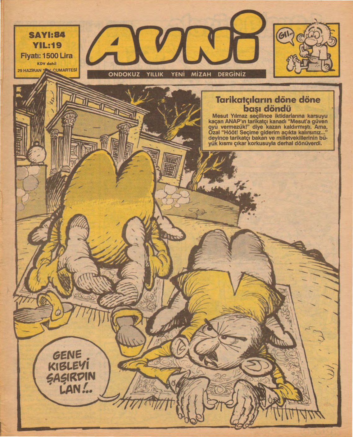 Avni Sayı 084 PDF İndir – Oğuz Aral