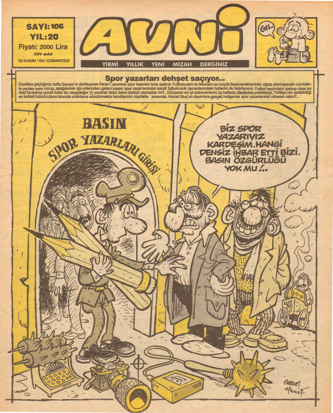 Avni Sayı 106 PDF İndir – Oğuz Aral