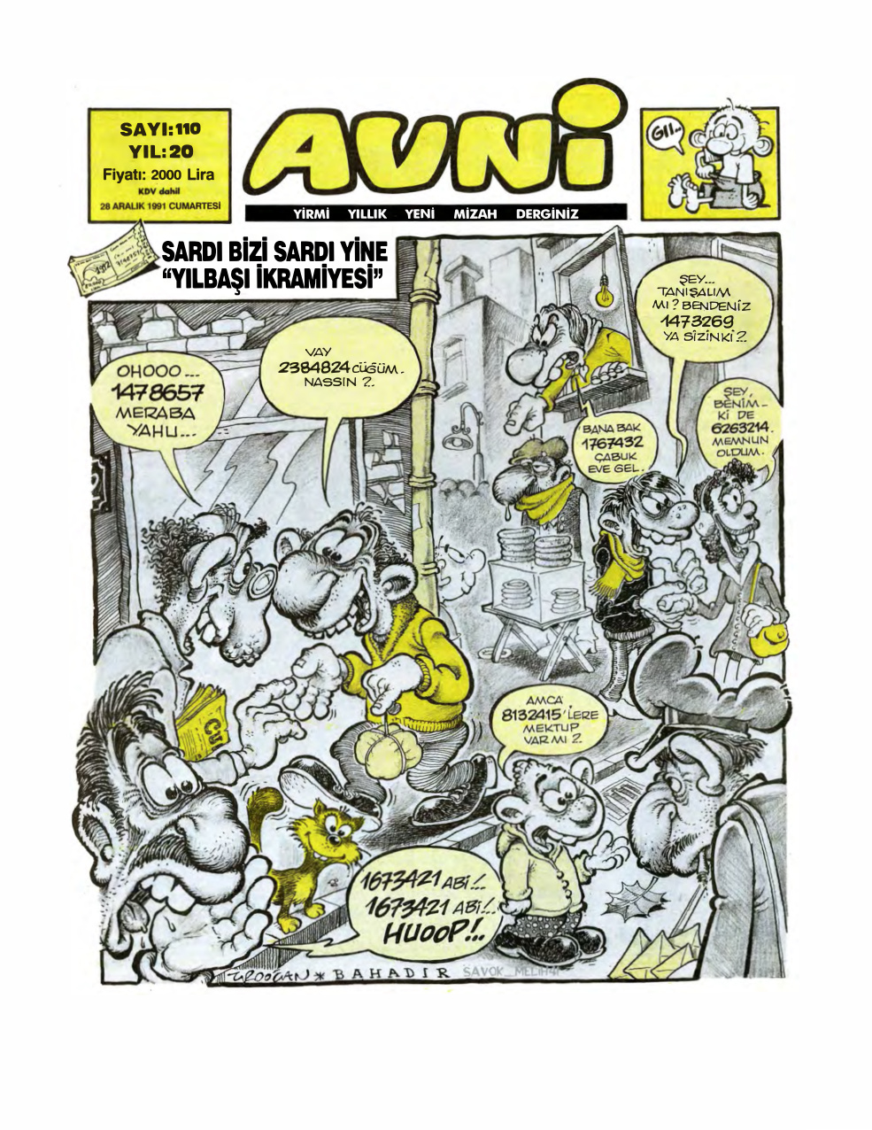 Avni Sayı 110 PDF İndir – Oğuz Aral