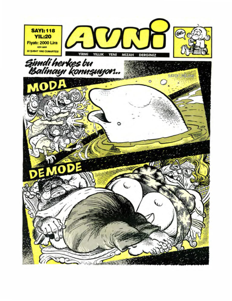 Avni Sayı 118 Kitap Kapağı