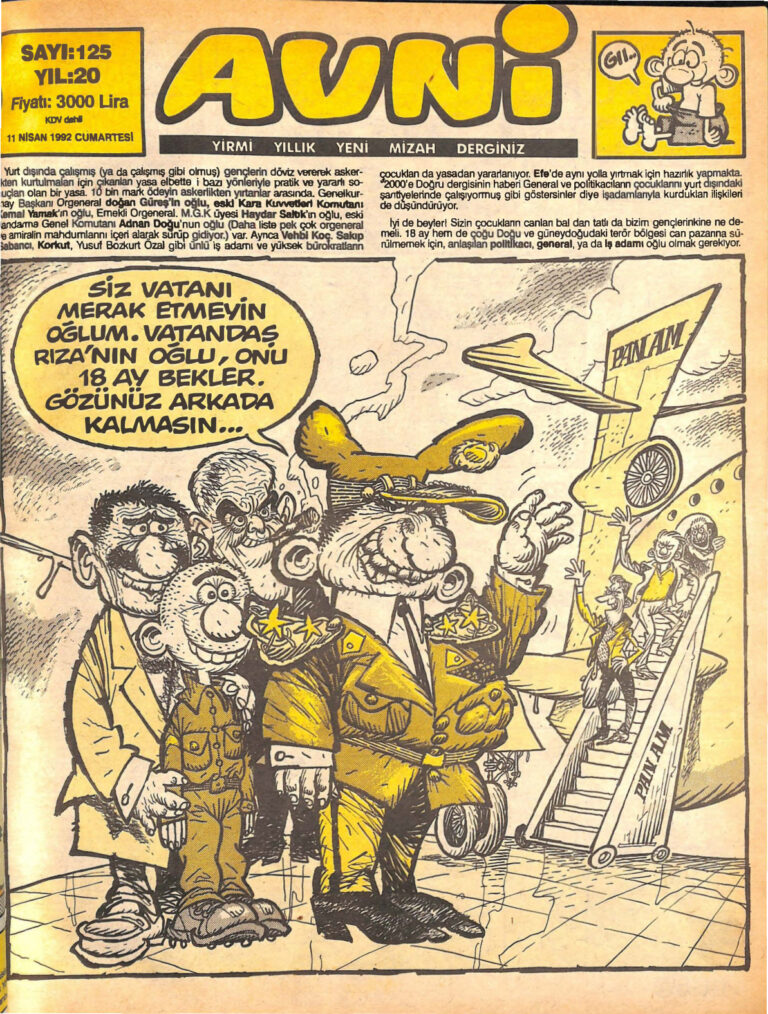 Avni Sayı 125 Kitap Kapağı