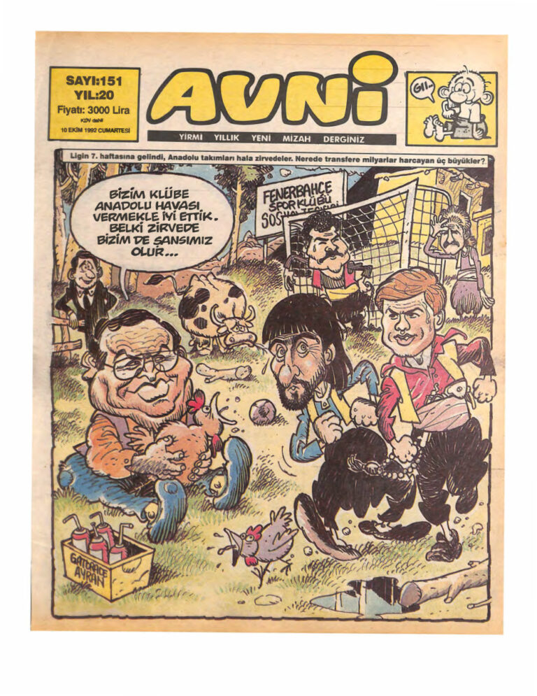 Avni Sayı 151 Kitap Kapağı