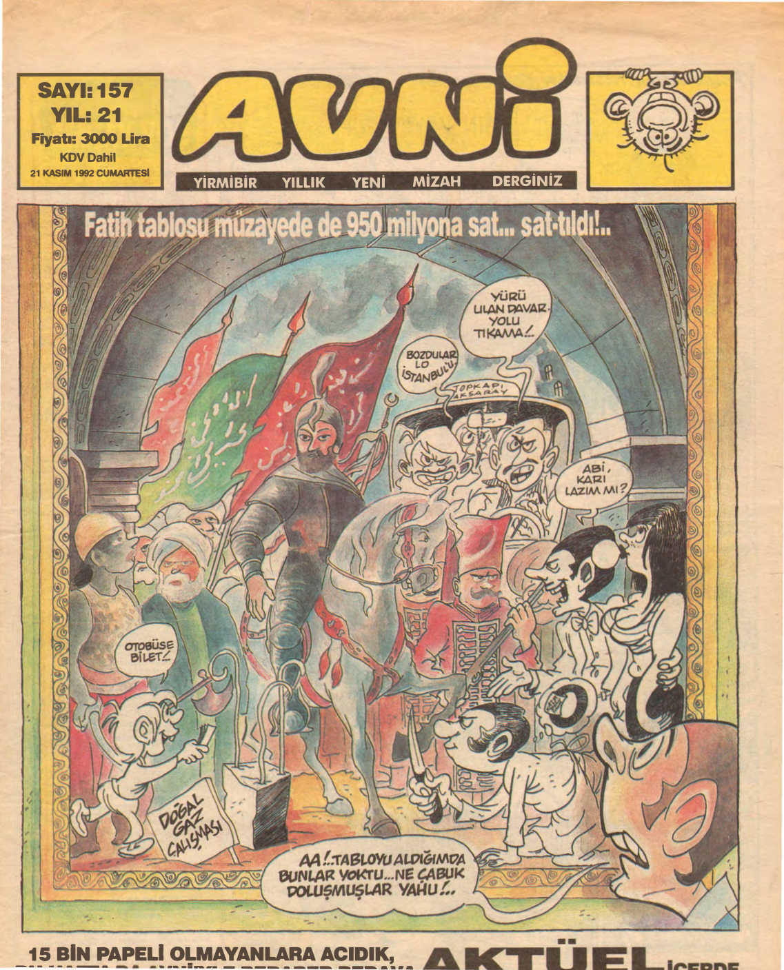 Avni Sayı 157 PDF İndir – Oğuz Aral