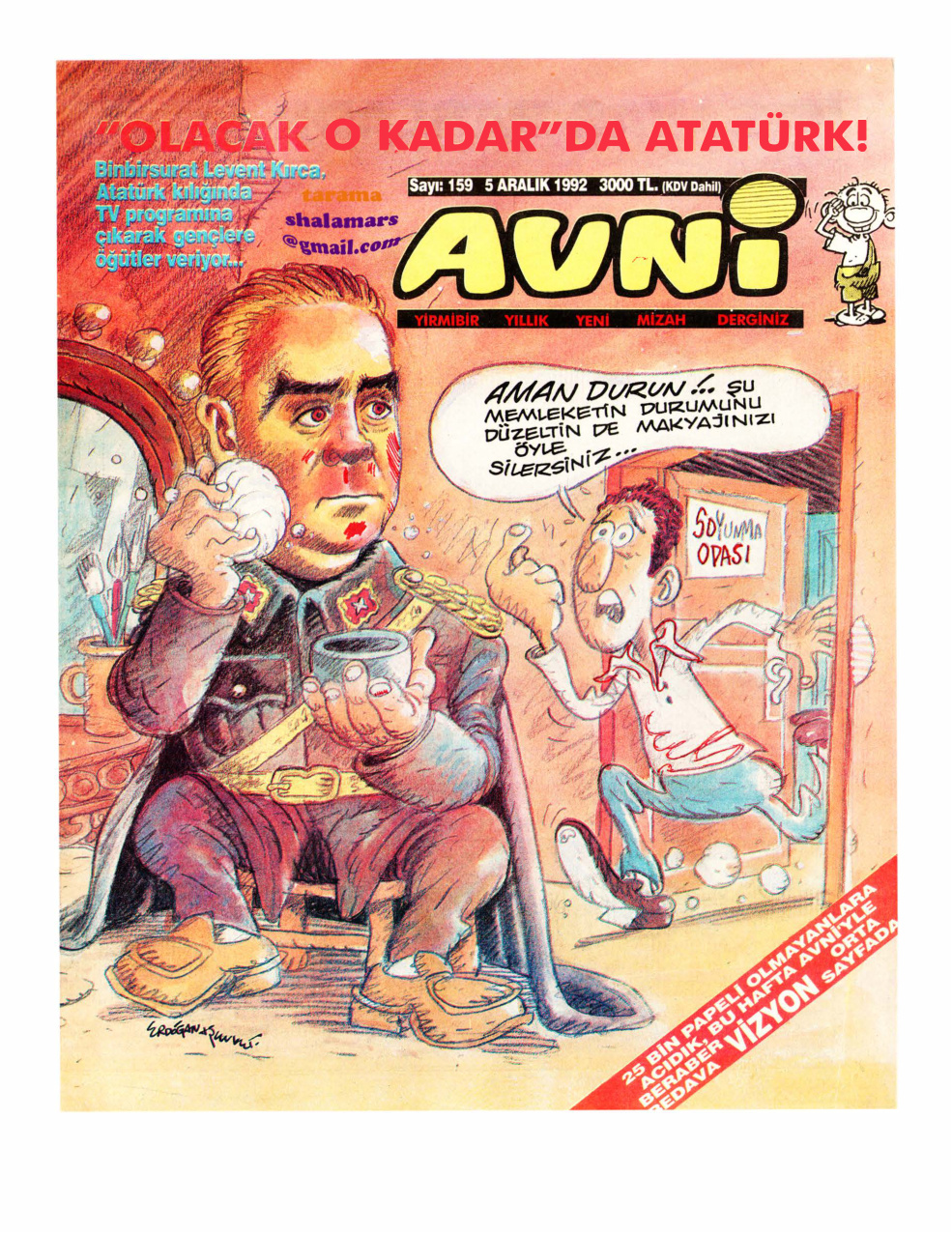 Avni Sayı 159 PDF İndir – Oğuz Aral