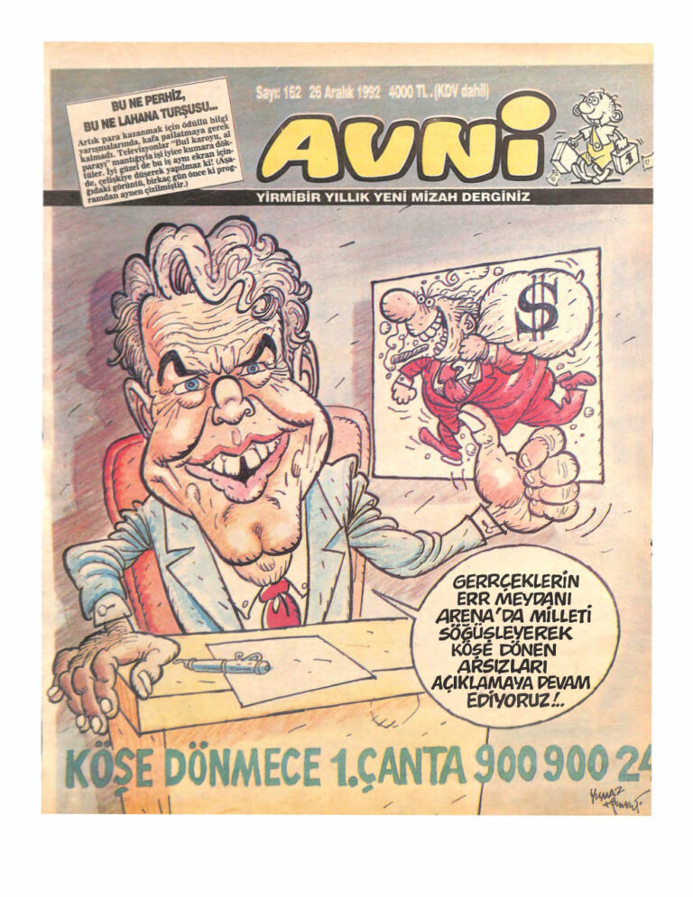 Avni Sayı 162 Kitap Kapağı