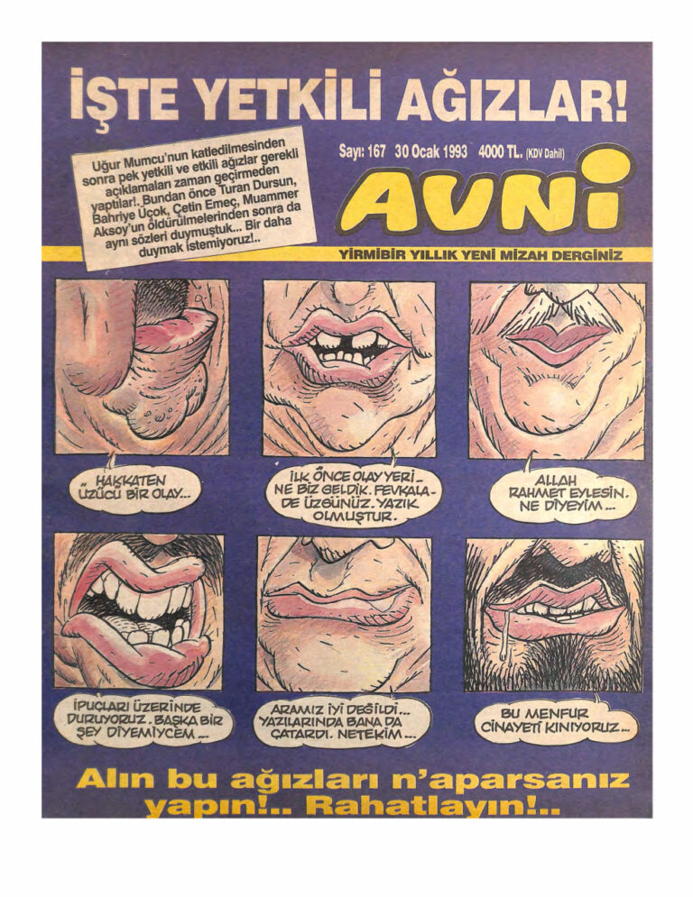 Avni Sayı 167 Kitap Kapağı