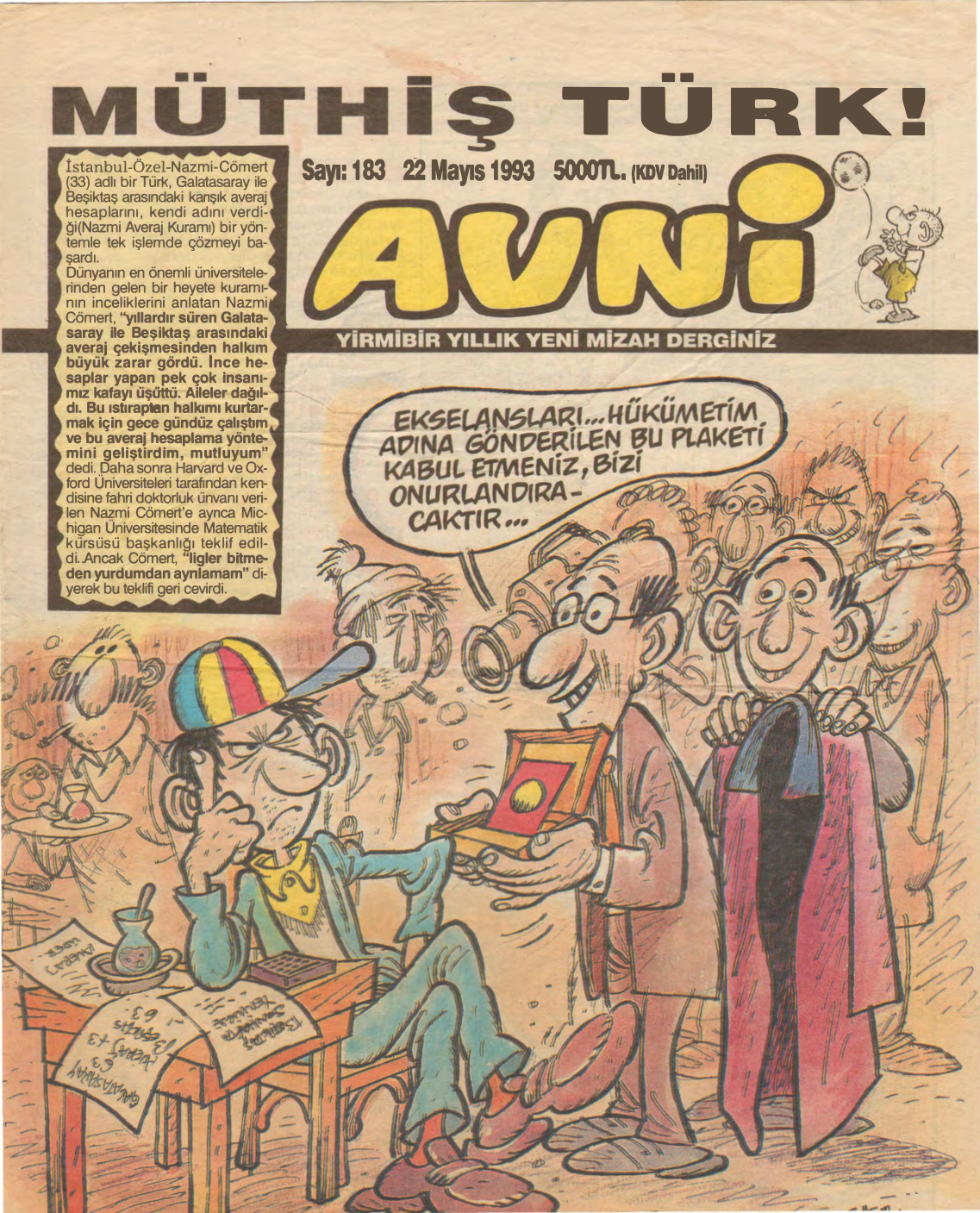 Avni Sayı 183 PDF İndir – Oğuz Aral