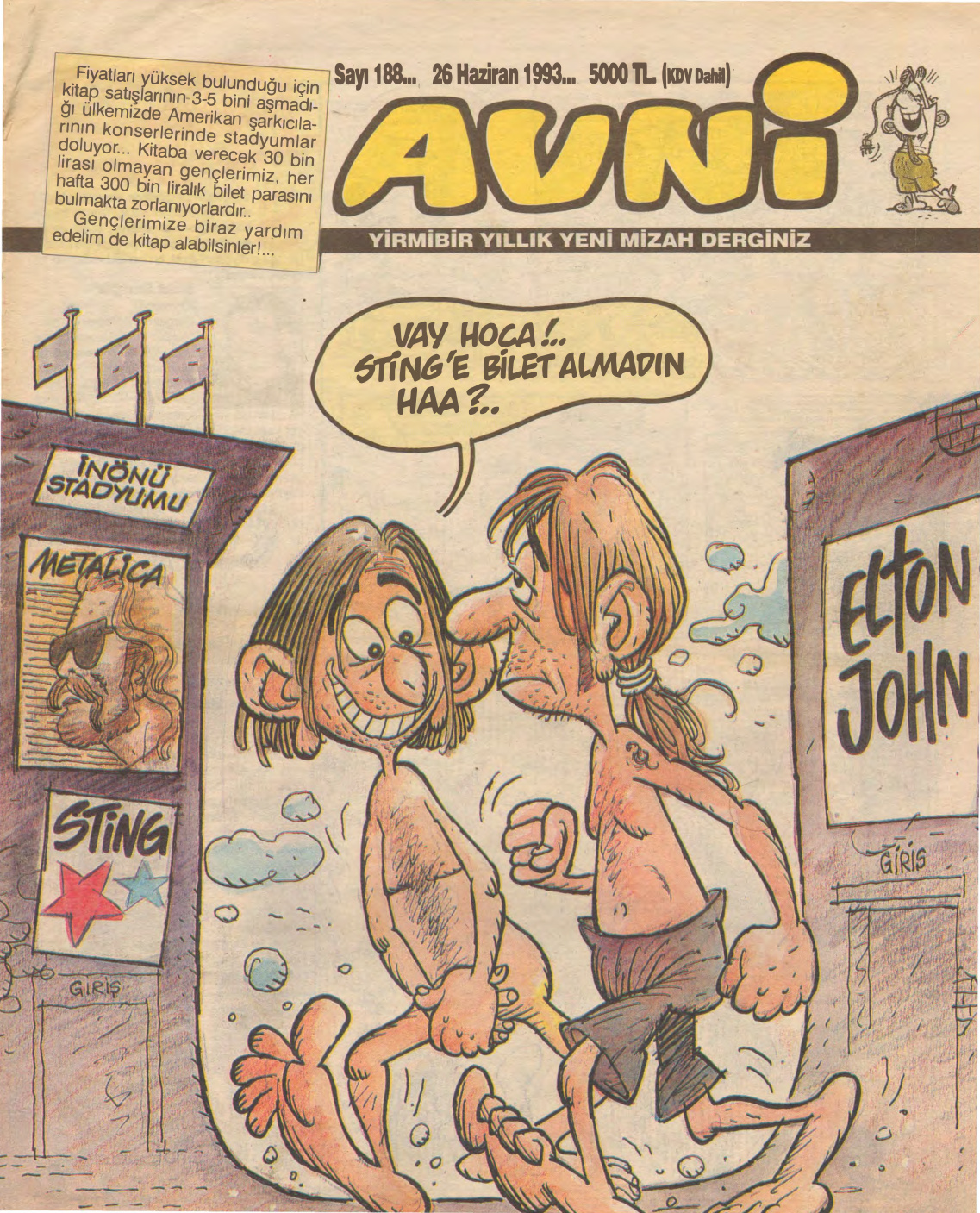 Avni Sayı 188 PDF İndir – Oğuz Aral