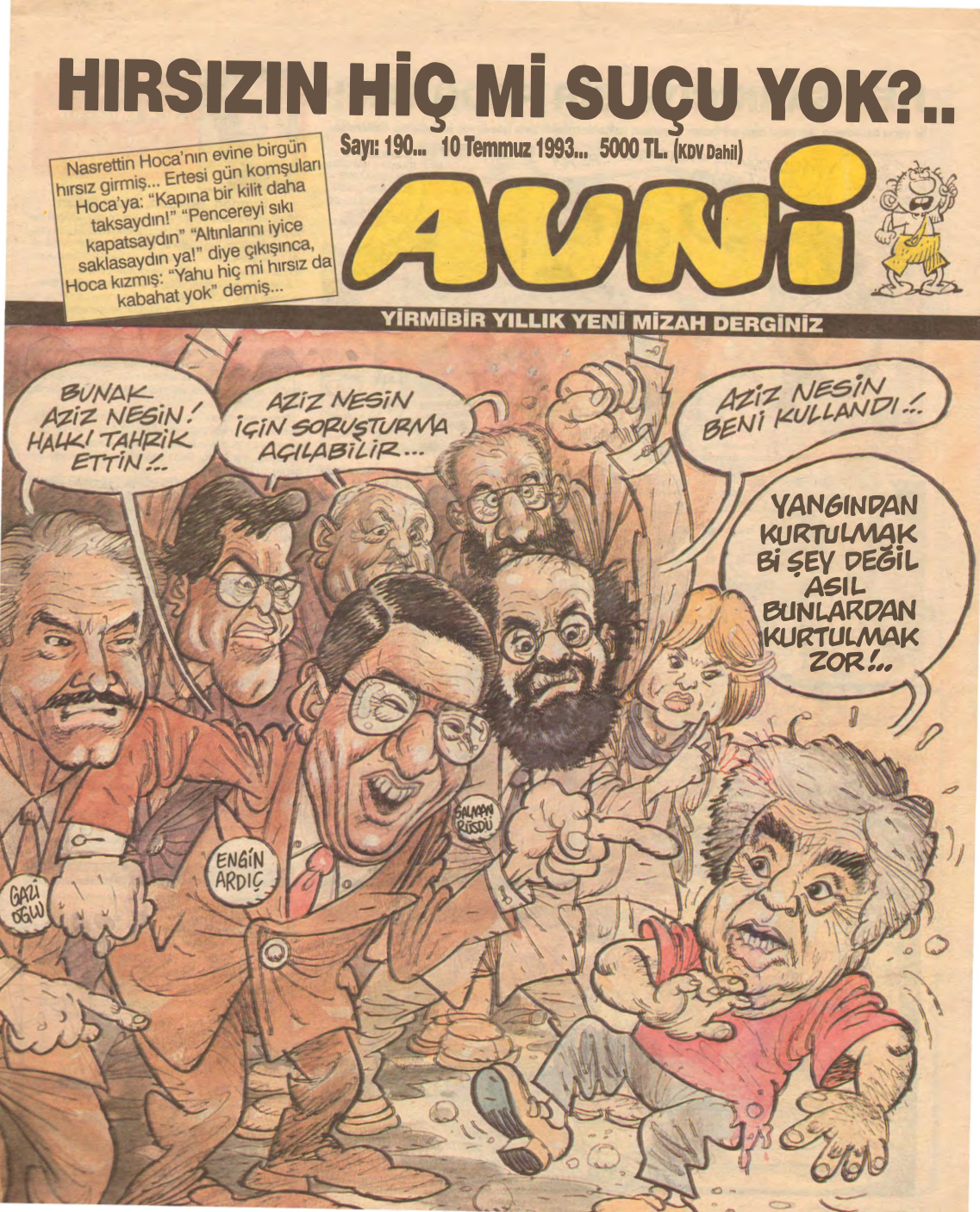 Avni Sayı 190 PDF İndir – Oğuz Aral