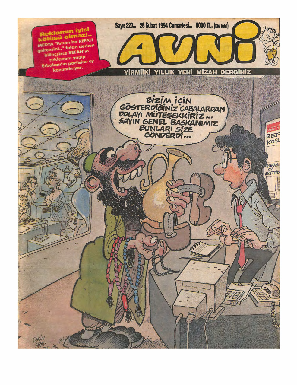 Avni Sayı 223 PDF İndir – Oğuz Aral