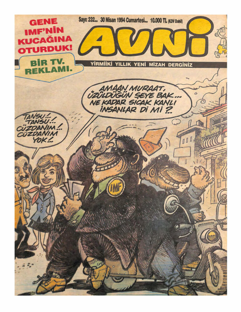 Avni Sayı 232 Kitap Kapağı