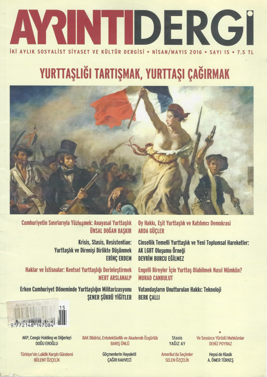 Ayrıntı Dergi Sayı 15 PDF İndir – Kolektif