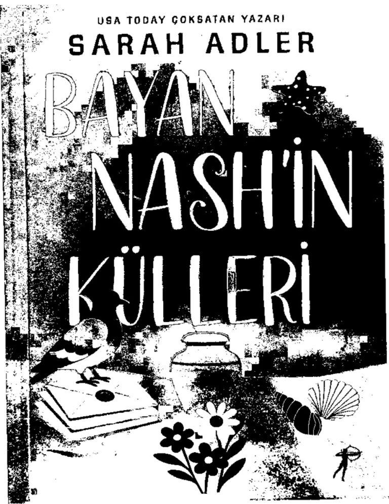 Bayan Nash'in Külleri Sarah Adler Kitap Kapağı