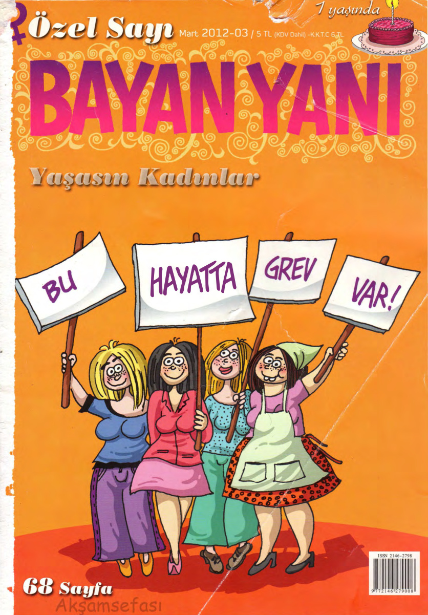Bayan Yanı Sayı 009 8 Mart 2012 Özel PDF İndir – Kolektif
