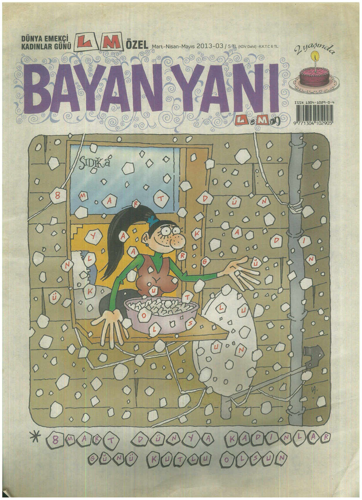 Bayan Yanı Sayı 018 8 Mart 2013 Özel PDF İndir – Kolektif