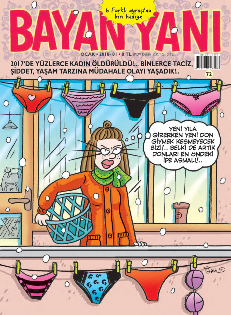 Bayan Yanı Sayı 072 Kitap Kapağı