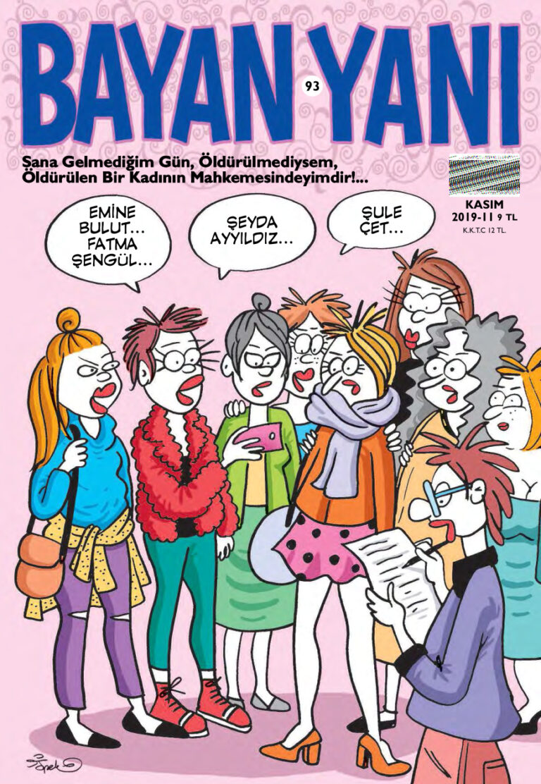 Bayan Yanı Sayı 093 Kitap Kapağı