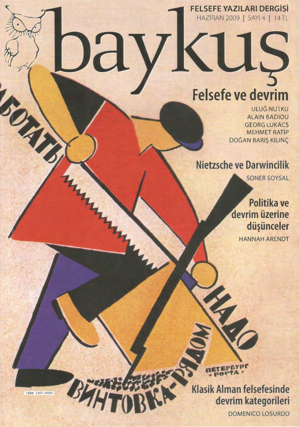 Baykuş Felsefe Yazıları Dergisi Sayı 04 PDF İndir – Kolektif