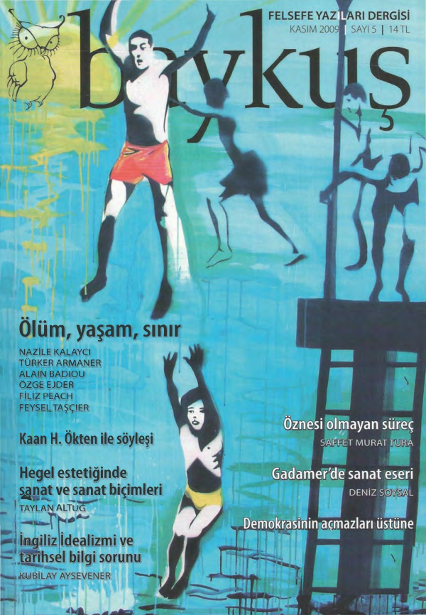Baykuş Felsefe Yazıları Dergisi Sayı 05 PDF İndir – Kolektif