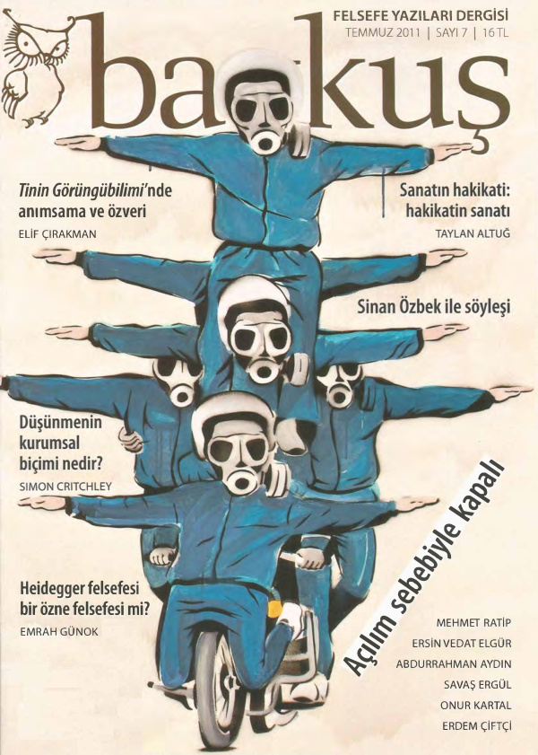 Baykuş Felsefe Yazıları Dergisi Sayı 07 PDF İndir – Kolektif