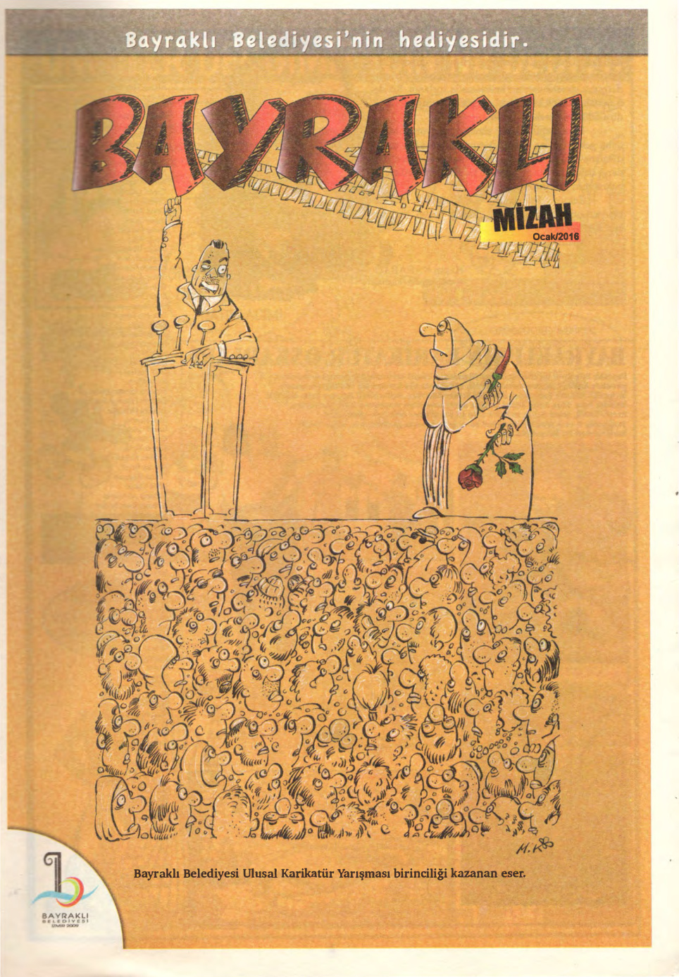 Bayraklı Mizah Sayı 01 Ocak 2016 PDF İndir – Kolektif