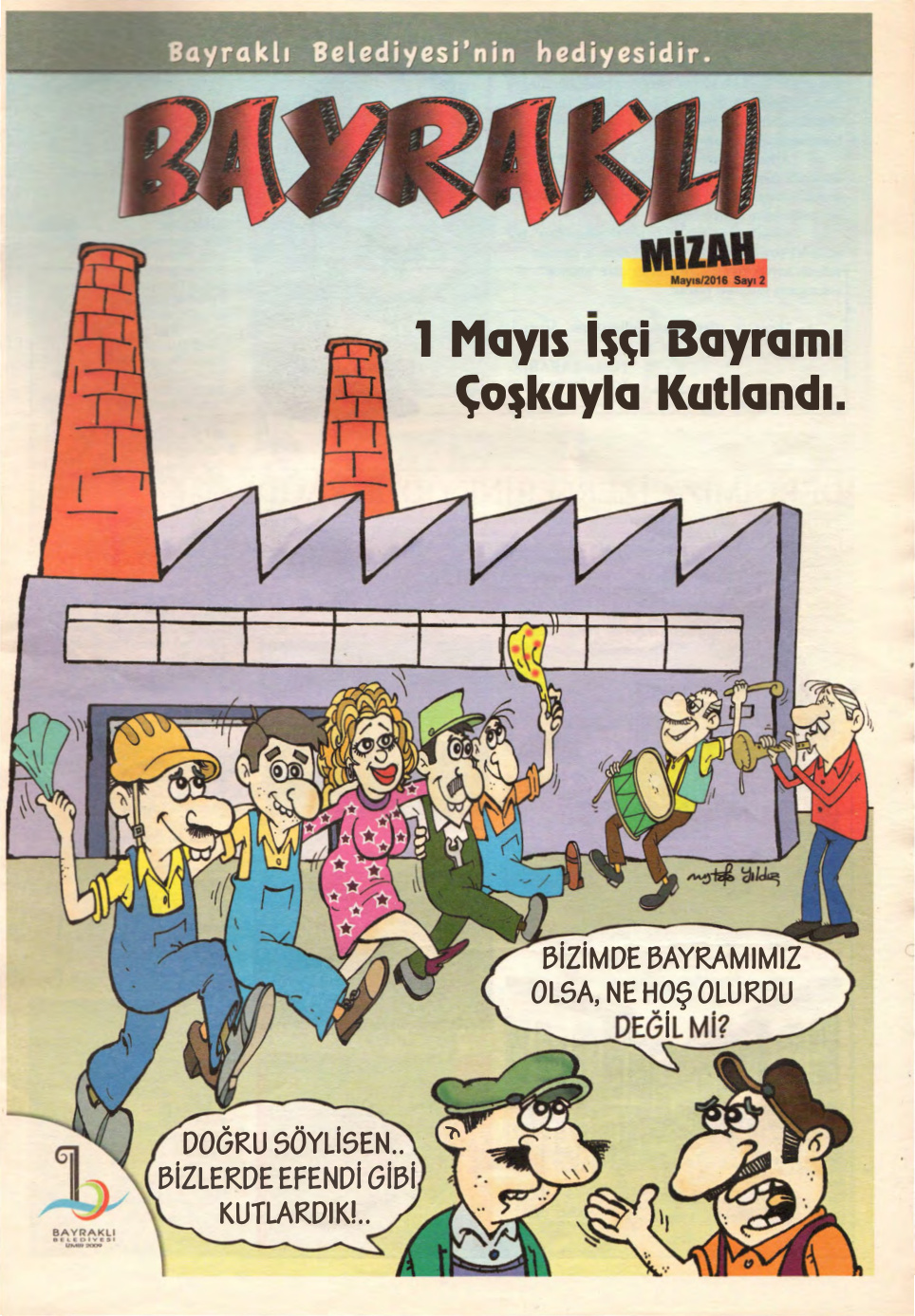Bayraklı Mizah Sayı 02 Mayıs 2016 PDF İndir – Kolektif