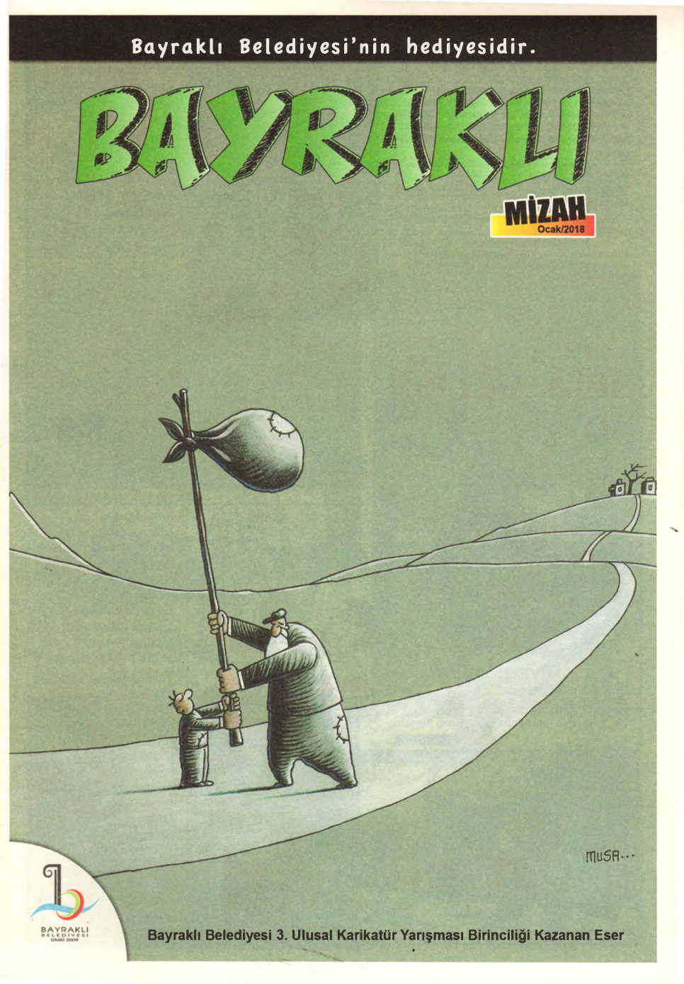 Bayraklı Mizah Sayı 08 Ocak 2018 PDF İndir – Kolektif