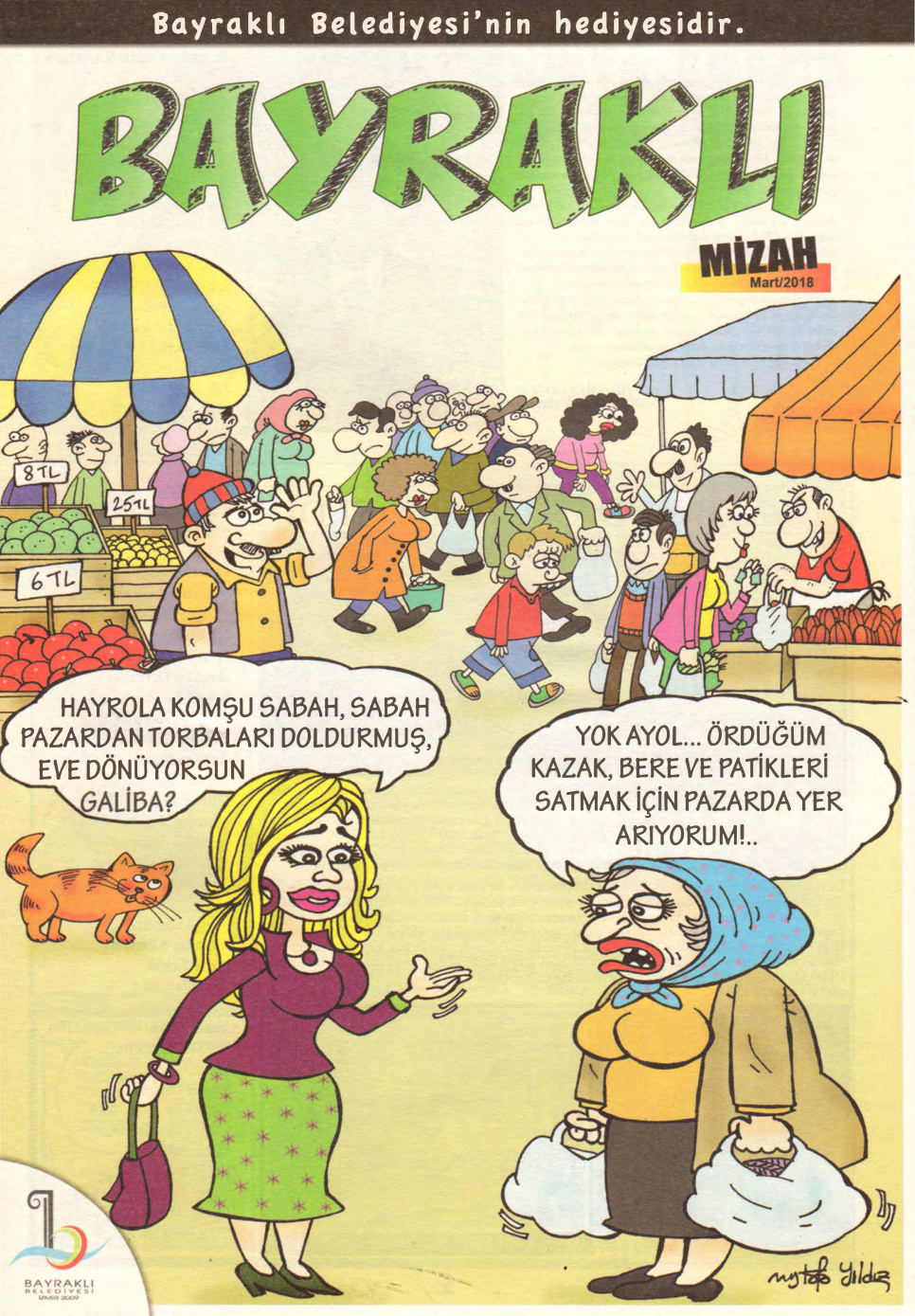 Bayraklı Mizah Sayı 09 Mart 2018 PDF İndir – Kolektif