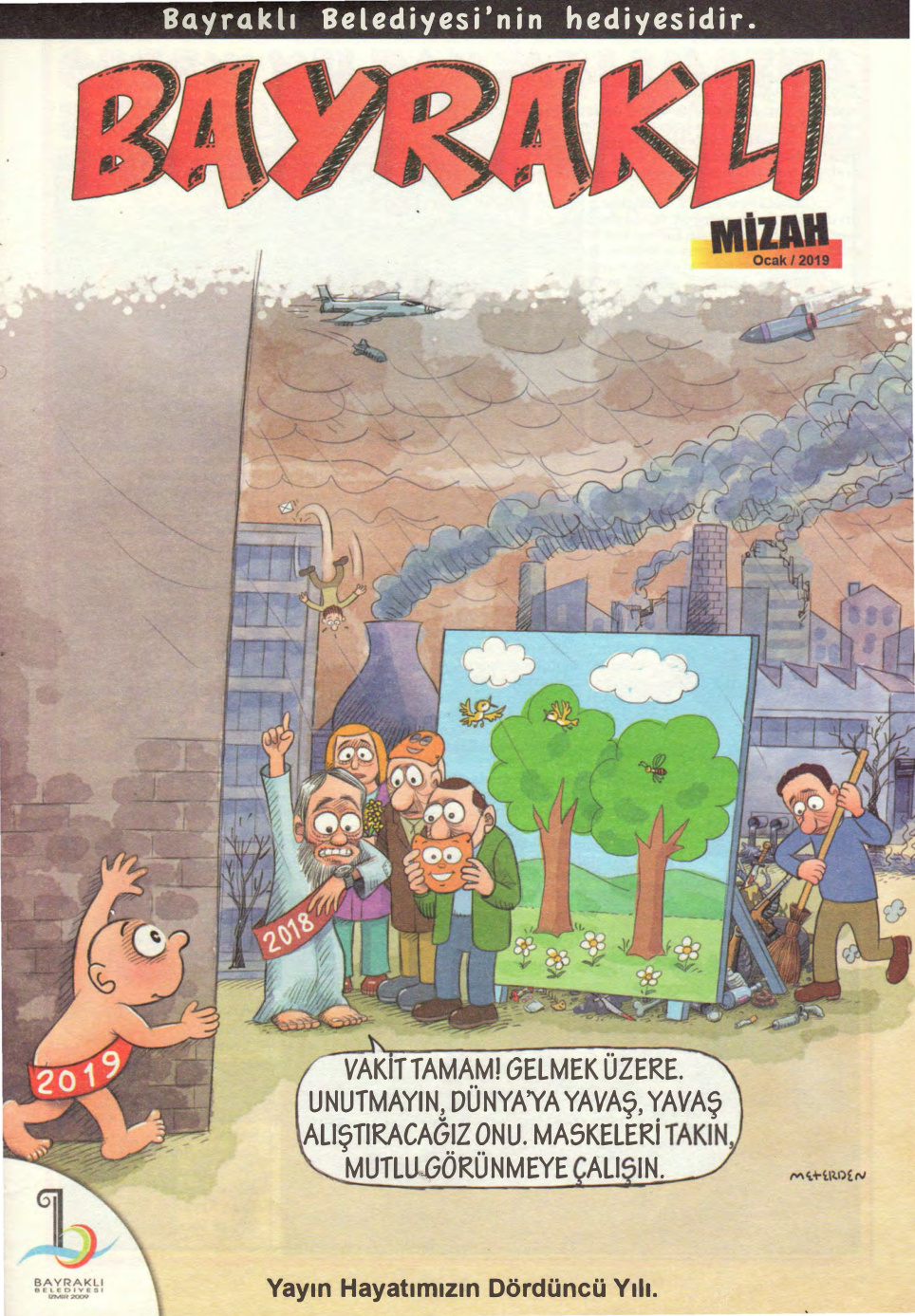 Bayraklı Mizah Sayı 14 Ocak 2019 PDF İndir – Kolektif