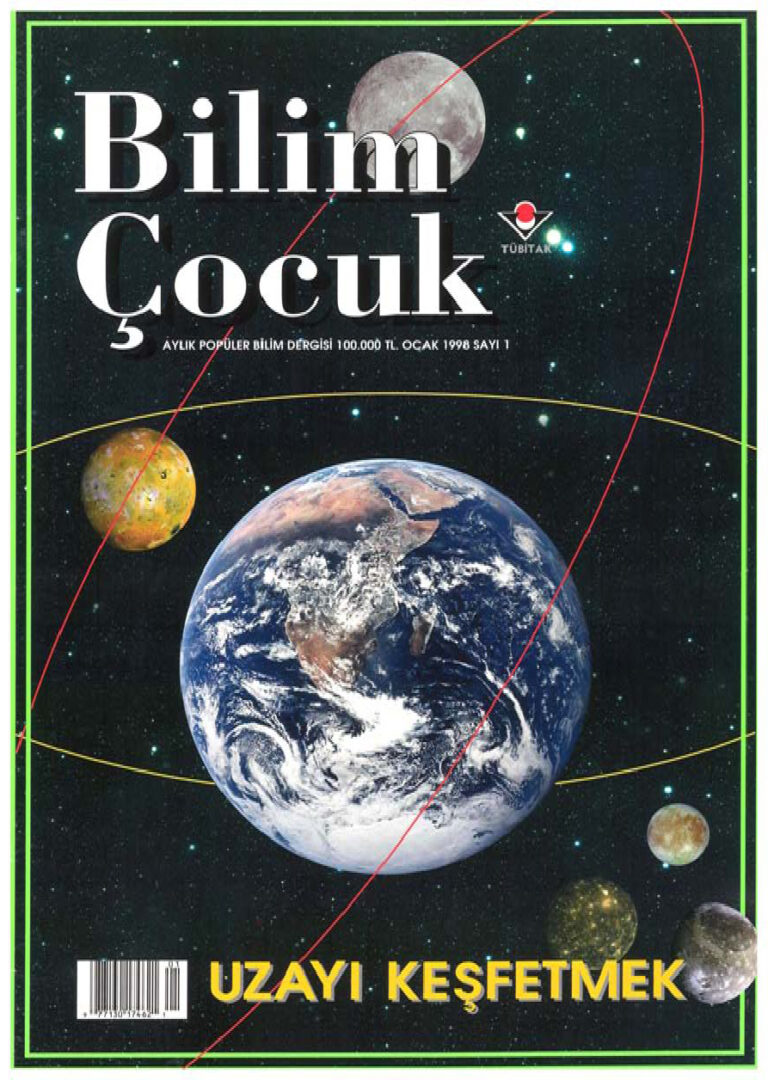 Bilim ve Çocuk Sayı 001 Ocak 1998 Kitap Kapağı