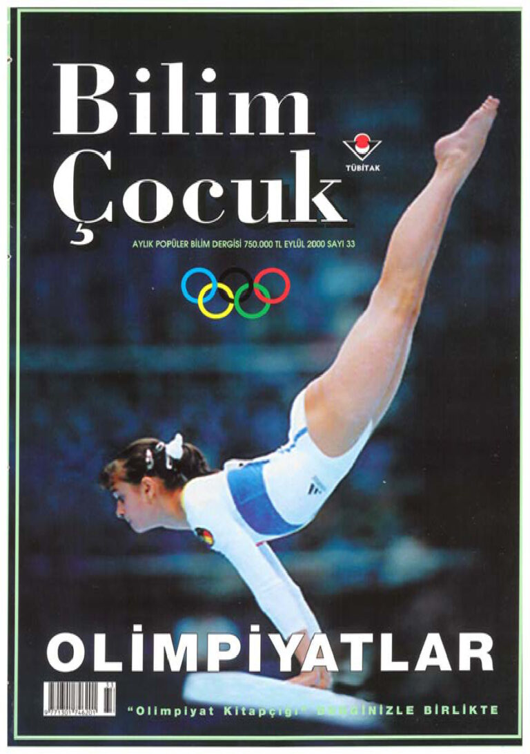 Bilim ve Çocuk Sayı 033 Eylül 2000 Kitap Kapağı
