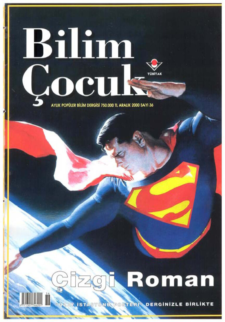 Bilim ve Çocuk Sayı 036 Aralık 2000 Kitap Kapağı