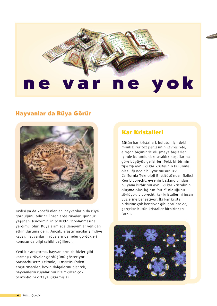 Bilim ve Çocuk Sayı 039 Mart 2001 PDF İndir – Kolektif