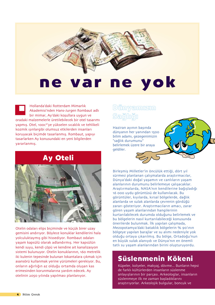 Bilim ve Çocuk Sayı 042 Haziran 2001 PDF İndir – Kolektif