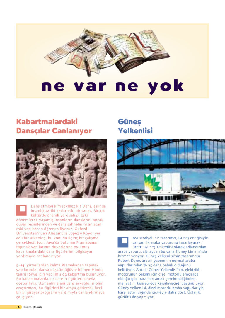 Bilim ve Çocuk Sayı 043 Temmuz 2001 Kitap Kapağı