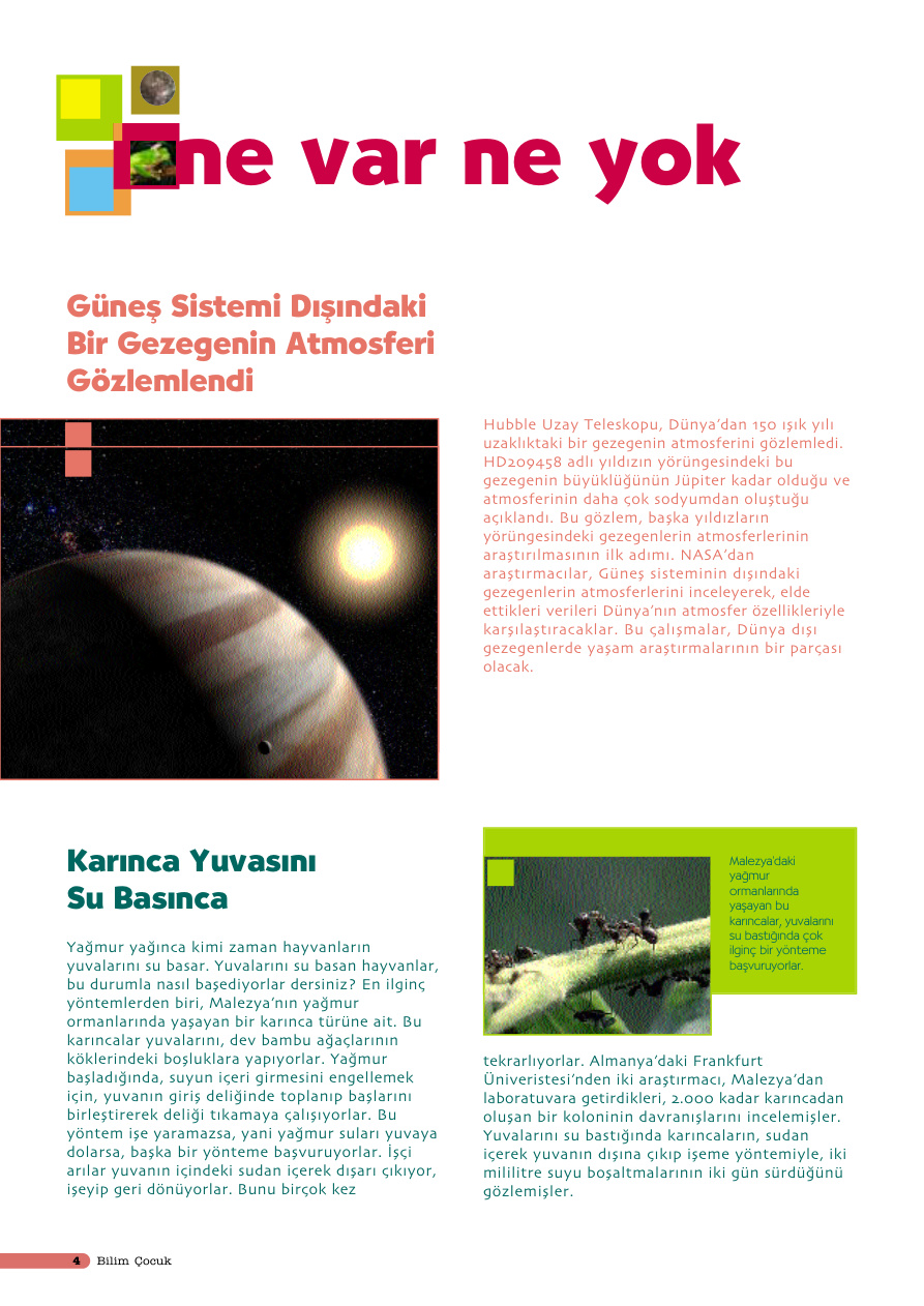 Bilim ve Çocuk Sayı 048 Aralık 2001 PDF İndir – Kolektif