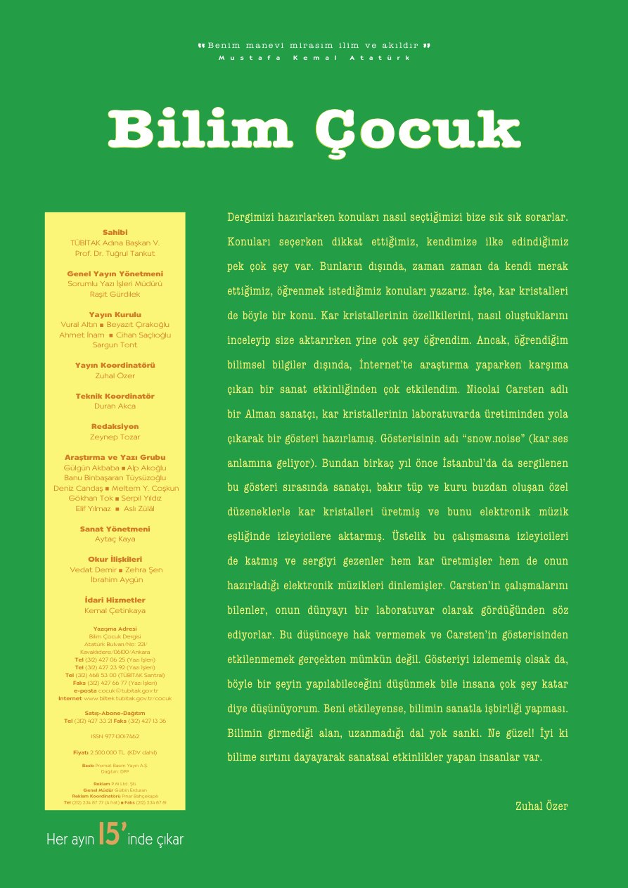 Bilim ve Çocuk Sayı 073 Ocak 2004 PDF İndir – Kolektif