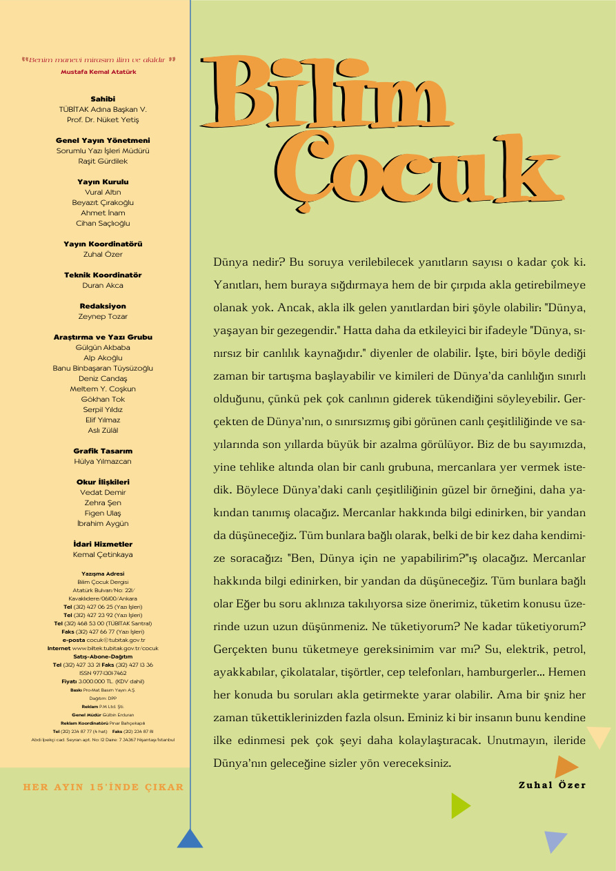 Bilim ve Çocuk Sayı 080 Ağustos 2004 PDF İndir – Kolektif