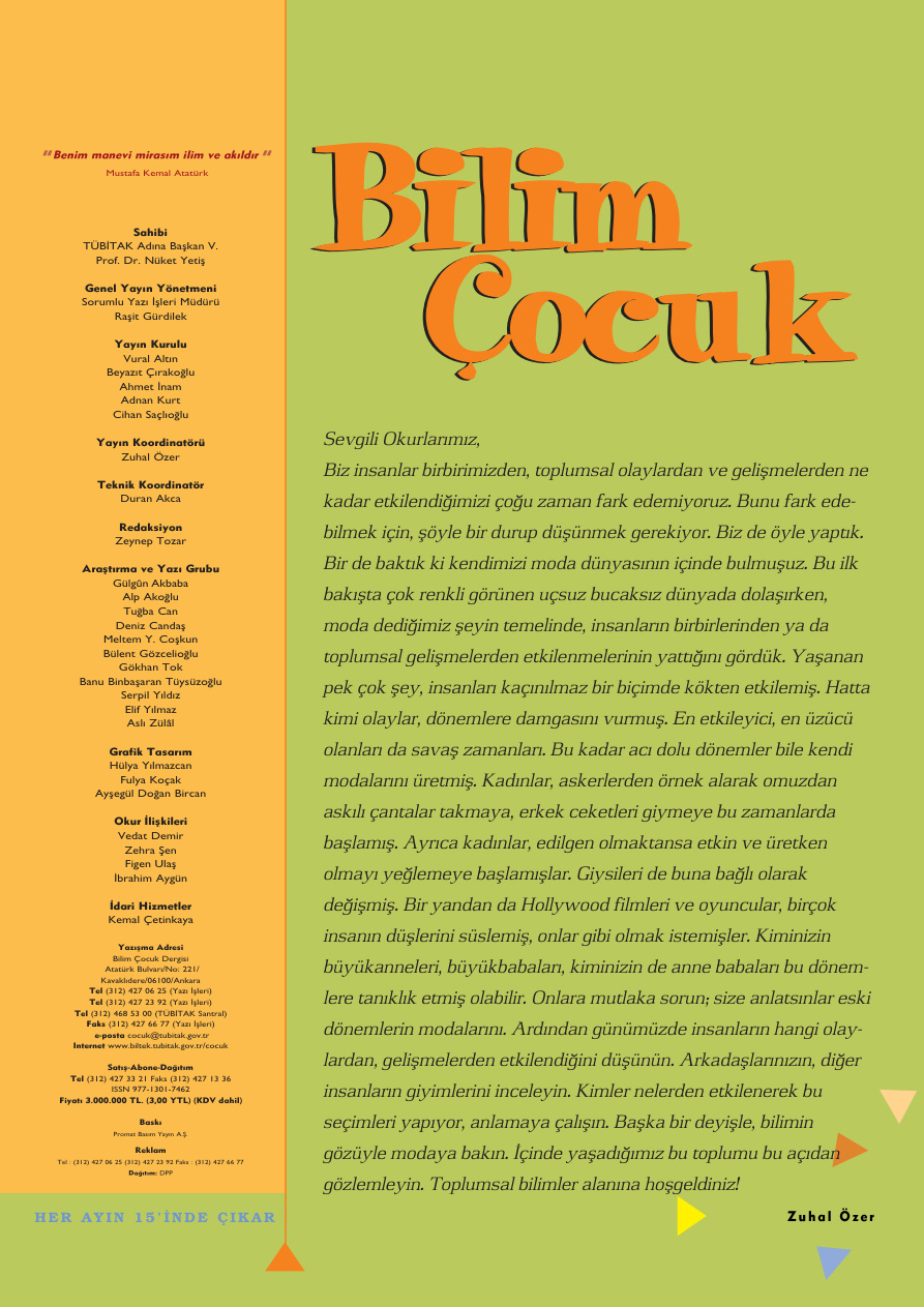 Bilim ve Çocuk Sayı 084 Aralık 2004 PDF İndir – Kolektif