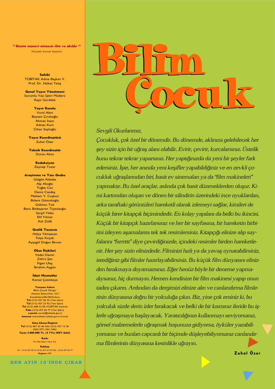Bilim ve Çocuk Sayı 085 Ocak 2005 PDF İndir – Kolektif