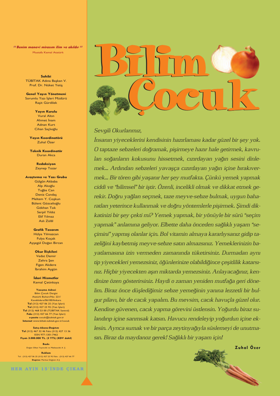 Bilim ve Çocuk Sayı 097 Ocak 2006 PDF İndir – Kolektif